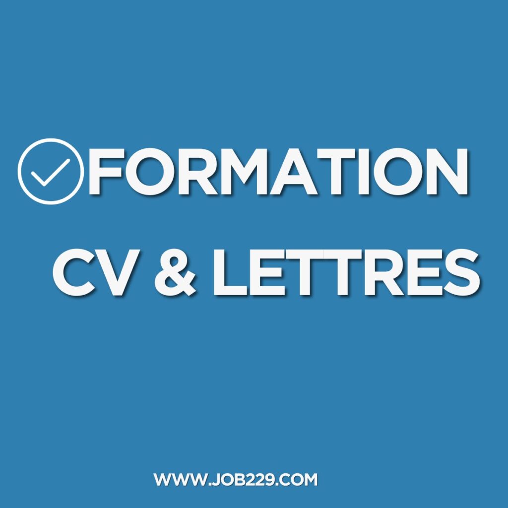 Formation CV et Lettre de Motivation