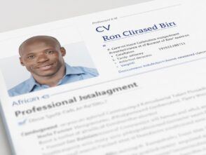 CV Professeur particulier seconde-terminal