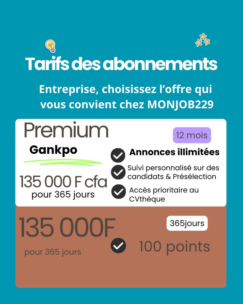Offre Premieum GANKPO